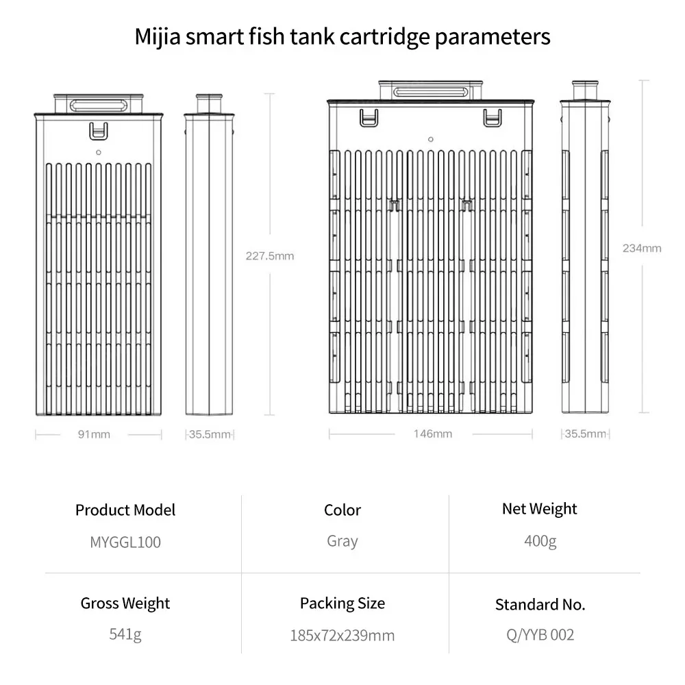 Zestaw wkładów filtrujących do – Xiaomi Aquarium Fish Tank recenzja i cena