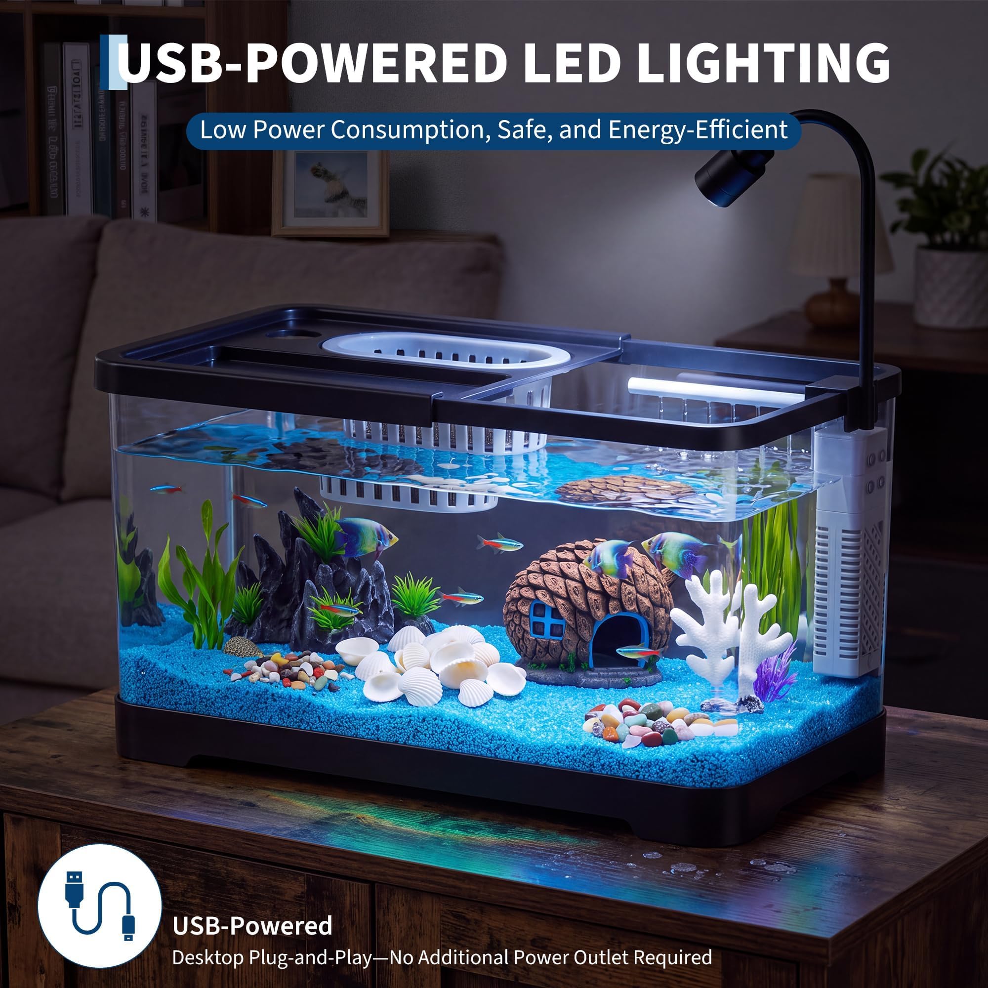 Zestaw startowy do akwarium z  – Aquarium Fish Betta recenzja i cena